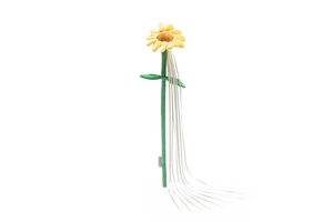 Beeztees Kedi Oltası, Çiçek Çeklinde, Peluş ve Kurdelalar, Çeşitli Renklerde, 45x6x3cm - 5