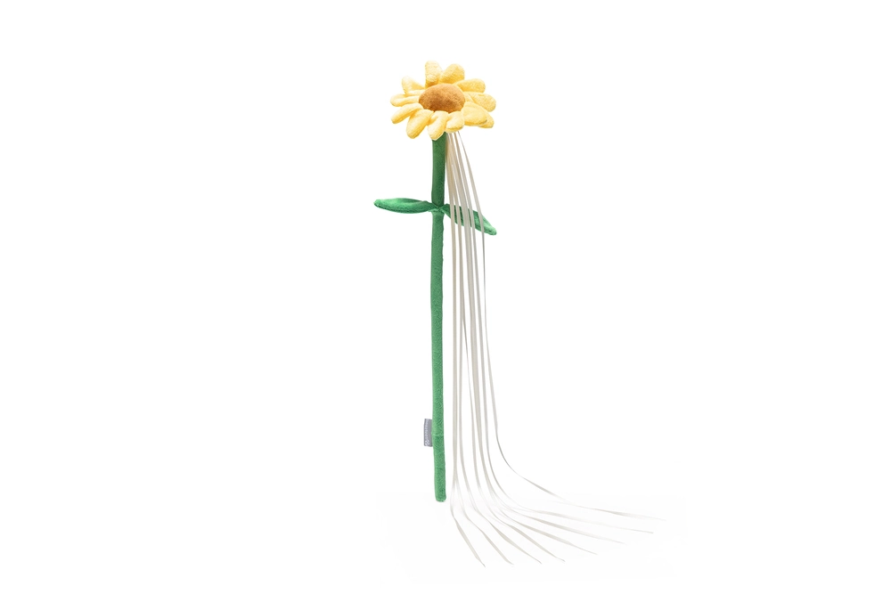 Beeztees Kedi Oltası, Çiçek Çeklinde, Peluş ve Kurdelalar, Çeşitli Renklerde, 45x6x3cm - 5