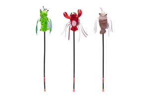 Beeztees Kedi Oltası, Oyuncaklı, Peluş, Kurdelalar, Çeşitli Renklerde, 40cm - 6