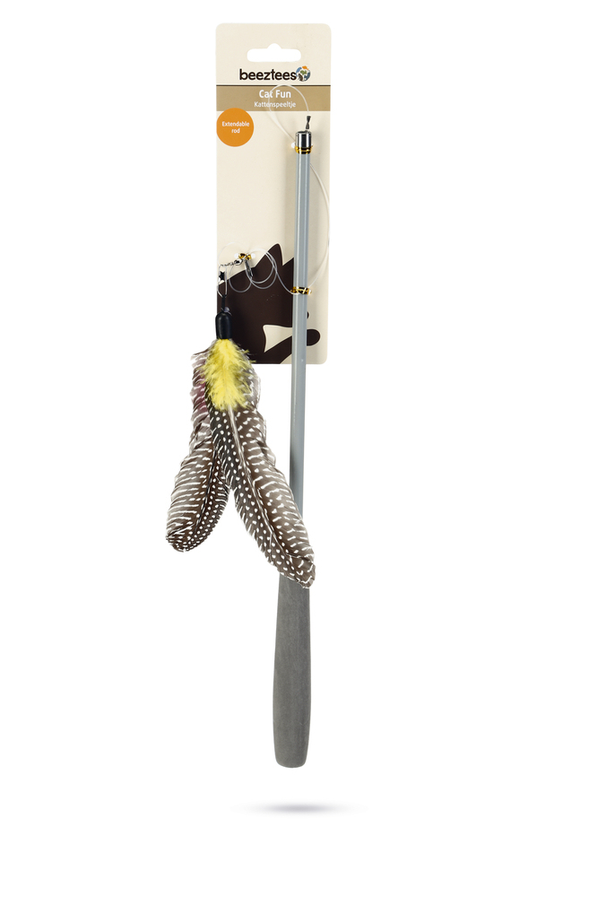 Beeztees Kedi Oltası, Teleskopik Saplı, Tüylü, 40-112cm - 3