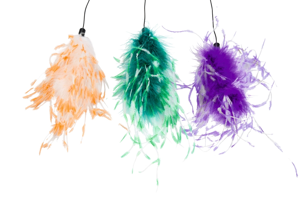 Beeztees Kedi Oltası, Tüy Topağı Uc, 70cm - 2