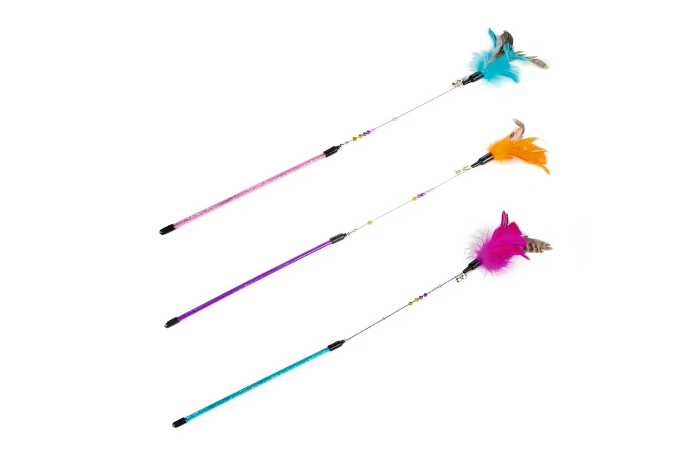 Beeztees Kedi Oltası, Ucu Tüylü-10cm, 50cm - 1