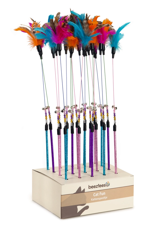 Beeztees Kedi Oltası, Ucu Tüylü-10cm, 50cm - 5