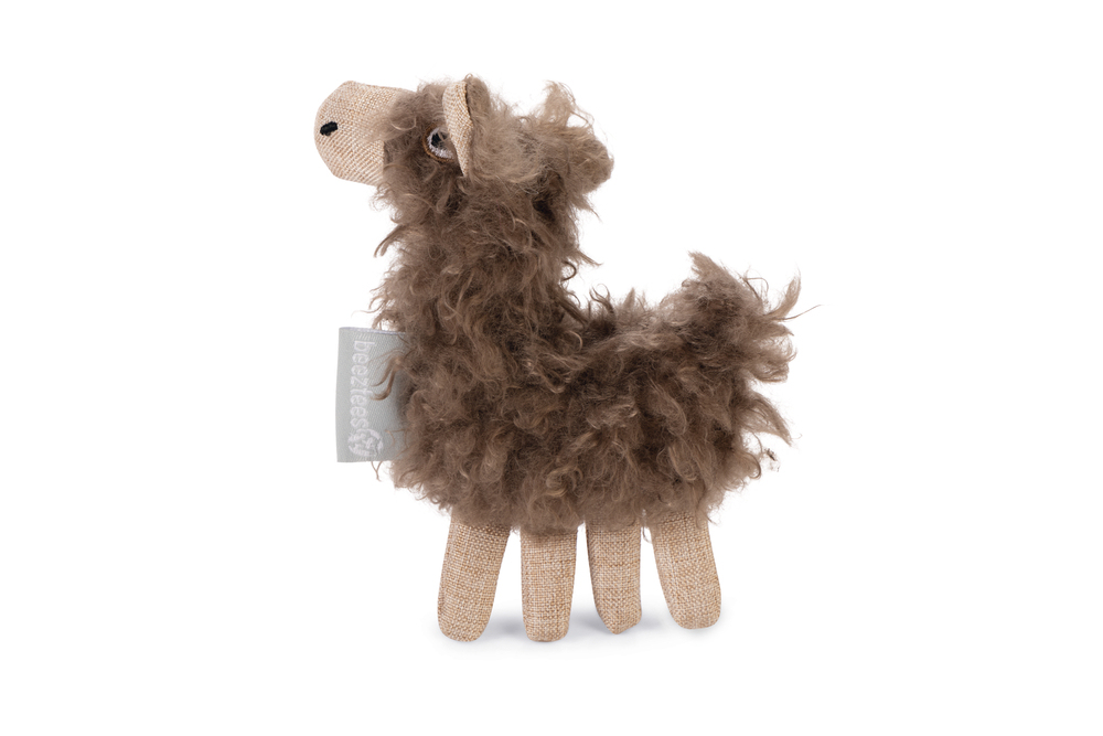 Beeztees Kedi Oyuncağı, Eşek, Peluş, Kahverengi, 13x9x3cm - 1