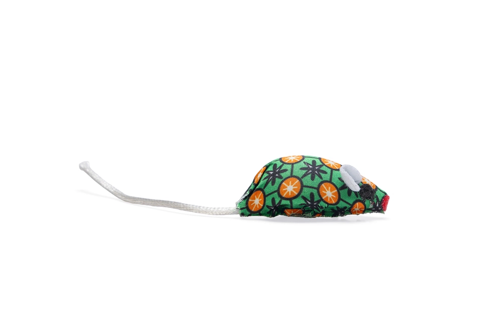 Beeztees Kedi Oyuncağı, Fare, Kumaş, Çeşitli Renklerde, 5cm - 5