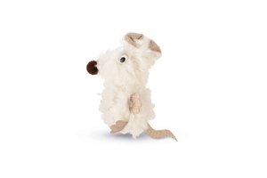 Beeztees Kedi Oyuncağı, Fare, Peluş, Beyaz, 22x9x4cm - 3