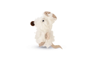 Beeztees Kedi Oyuncağı, Fare, Peluş, Beyaz, 22x9x4cm - 1