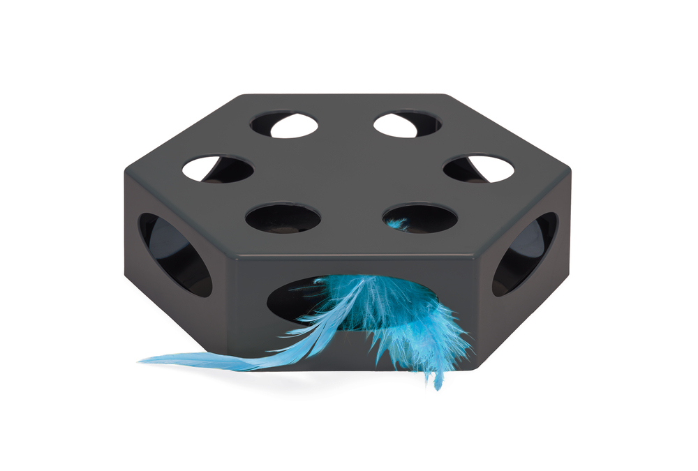 Beeztees Kedi Oyuncağı, İnteraktiv, Tüylü, 23x20x6cm - 1