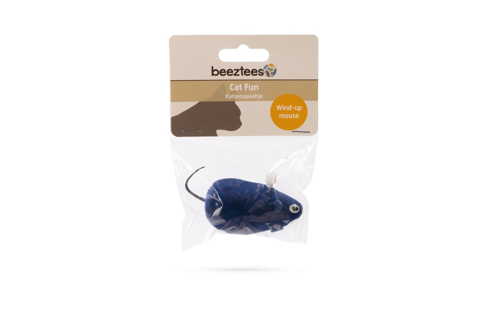 Beeztees Kedi Oyuncağı, Kurmalı Fare, Çeşitli Renklerde, 6,5x5x3cm - 3