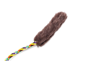 Beeztees Kedi Oyuncağı, Kuyruklu Top, 2 Adet,  Çeşitli Renklerde, 18x4,5x4,5cm - 5