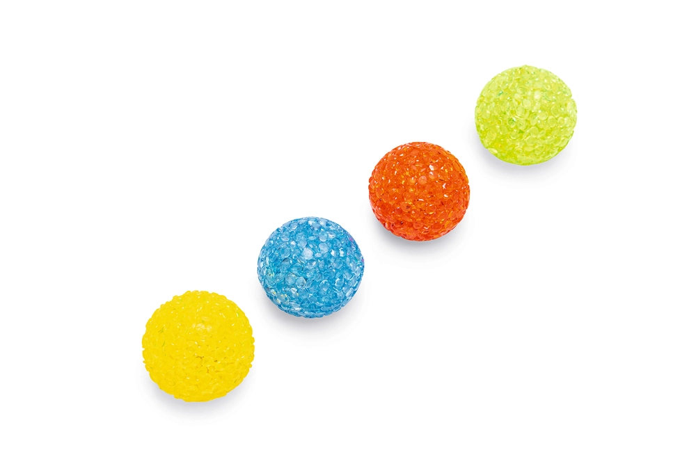 Beeztees Kedi Oyuncağı, Top, 2 Adet, Çeşitli Renklerde, 4cm - 4