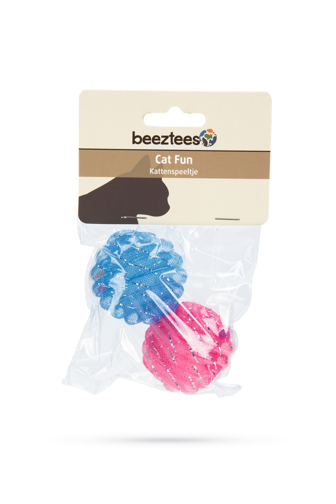 Beeztees Kedi Oyuncağı, Top, 2 Adet, Çeşitli Renklerde, 5cm - 2