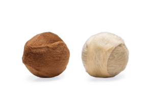 Beeztees Kedi Oyuncağı, Top, Peluş, Çeşitli Renklerde, 4cm