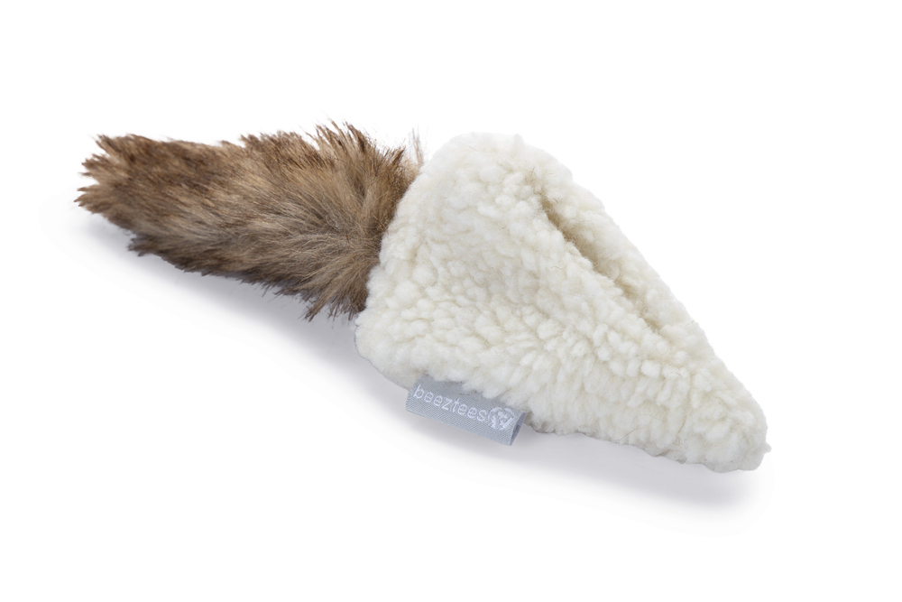 Beeztees Kedi Oyuncağı, Tüylü Peluş, Kediotu Cepli, 20cm - 1
