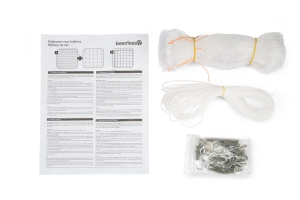 Beeztees Kedi Pencere veya Balkon Koruma Filesi, Şeffaf, 4x3m - 3