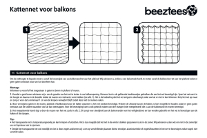 Beeztees Kedi Pencere veya Balkon Koruma Filesi, Şeffaf, 6x3m - 2