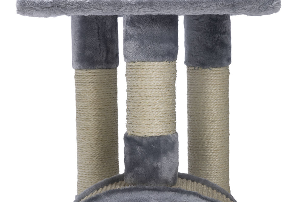 Beeztees Kedi Tırmalama, Gri, 35x35x82cm - 2