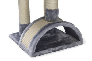 Beeztees Kedi Tırmalama, Gri, 35x35x82cm - 4