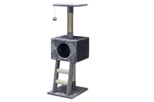 Beeztees Kedi Tırmalama, Gri, 40x35x82x110cm