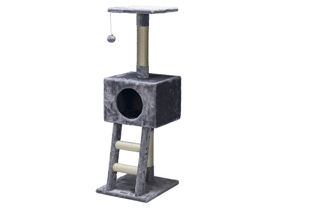 Beeztees Kedi Tırmalama, Gri, 40x35x82x110cm - 1