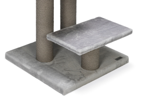 Beeztees Kedi Tırmalama, Gri, 50x50x92cm - 4