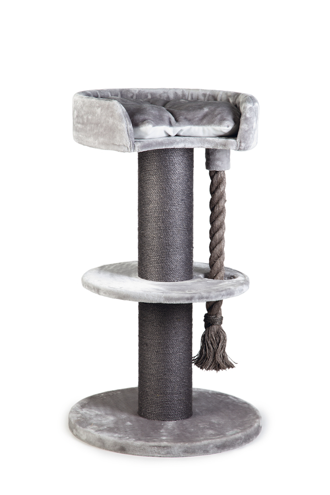 Beeztees Kedi Tırmalama, Gri, 70x70x120cm - 1