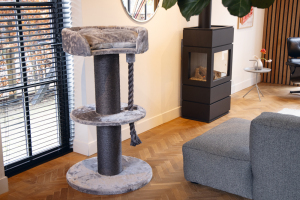 Beeztees Kedi Tırmalama, Gri, 70x70x120cm - 2