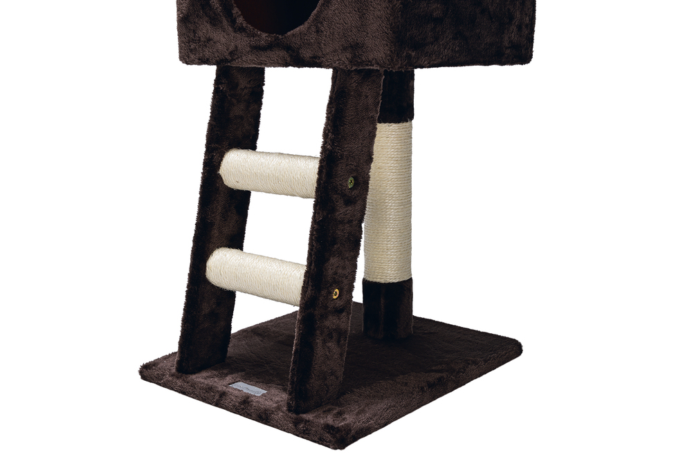 Beeztees Kedi Tırmalama, Kahvrerengi, 40x35x82x110cm - 5