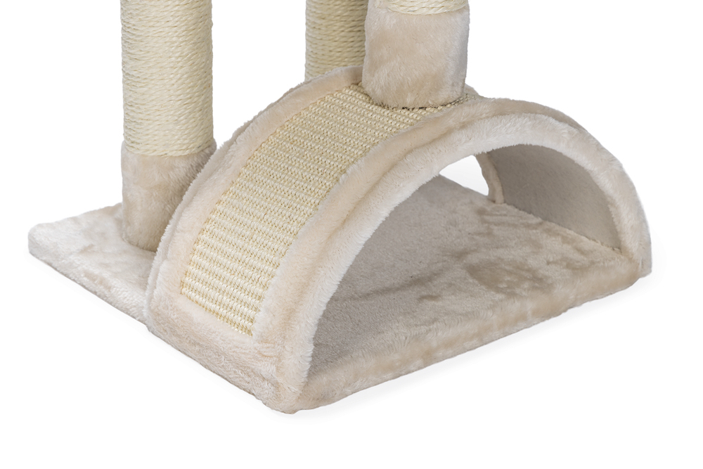 Beeztees Kedi Tırmalama, Krem, 35x35x82cm - 2