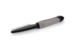 Beeztees Kısa ve Uzun Tüylü Kedi Tarağı, Siyah Gri, 21cm - 2