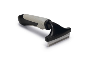 Beeztees Kısa ve Uzun Tüylü Köpek Alt Kürk Tarağı, Siyah Gri, M, 15,5cm, 15,5x8,5x5cm - 1