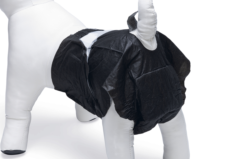 Beeztees Köpek Alt Bezi, Mükemmel Uyum, Kullan-At, Siyah, 10 Adet, L - 3