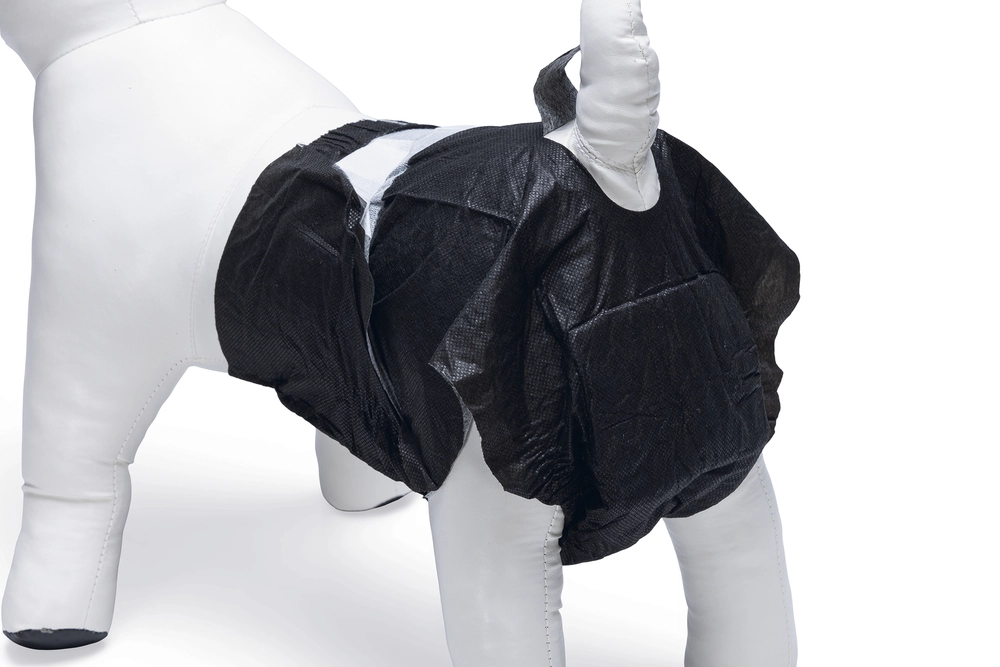 Beeztees Köpek Alt Bezi, Mükemmel Uyum, Kullan-At, Siyah, 12 Adet, M - 2