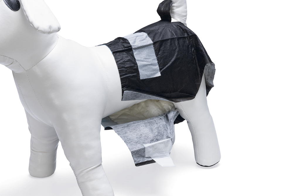 Beeztees Köpek Alt Bezi, Mükemmel Uyum, Kullan-At, Siyah, 20 Adet, S - 5