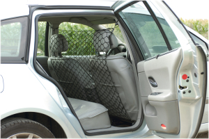 Beeztees Köpek Arka Koltuk Güvenlik Ağı, Siyah, 86x64cm