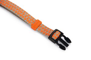 Beeztees Köpek Boyun Tasması, Açık Gri Turuncu, 35-50cm - 2