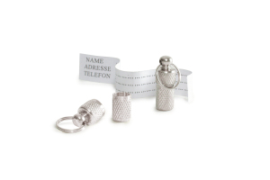 Beeztees Köpek Boyun Tasması İçin Kimlik Tüpü, 21x8x8mm