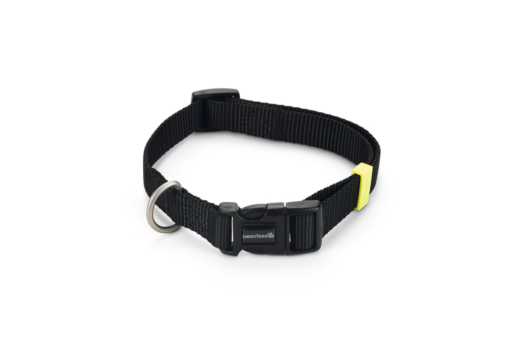 Beeztees Köpek Boyun Tasması, Siyah, 35-50cm, 20mm - 2