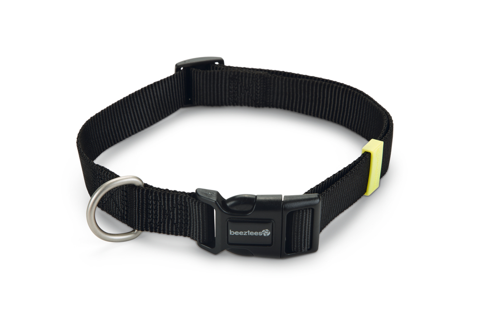 Beeztees Köpek Boyun Tasması, Siyah, 48-70cm, 25mm - 2