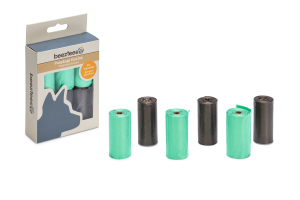 Beeztees Köpek Dışkı Toplama Poşeti, Bioçözünür, 795005-795007 ile kullanılabilir, 6x10Adet