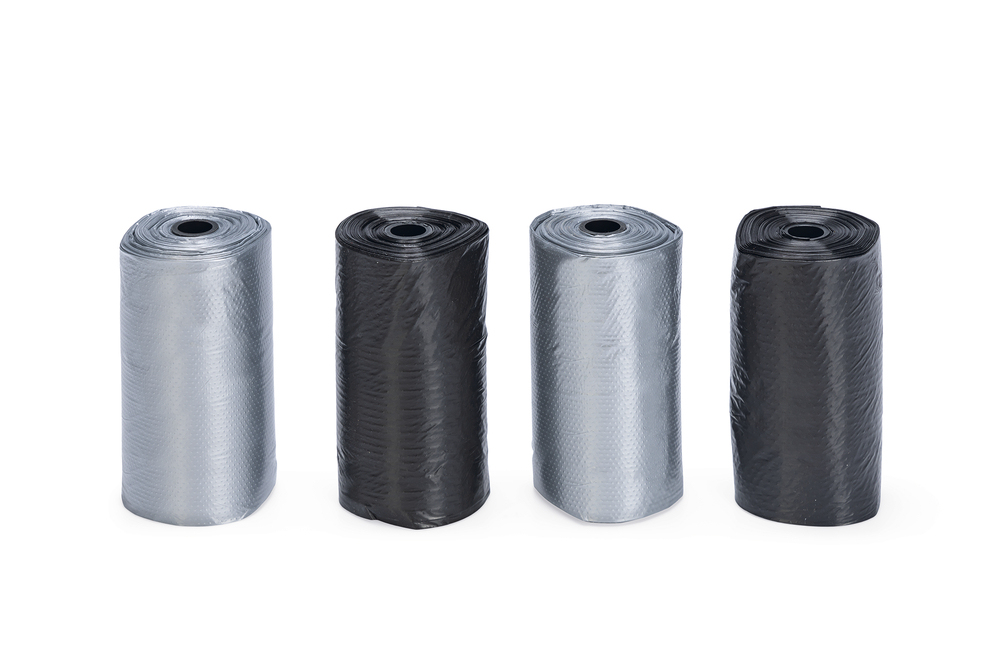 Beeztees Köpek Dışkı Toplama Poşeti, Siyah Gri, 4x20Adet - 2