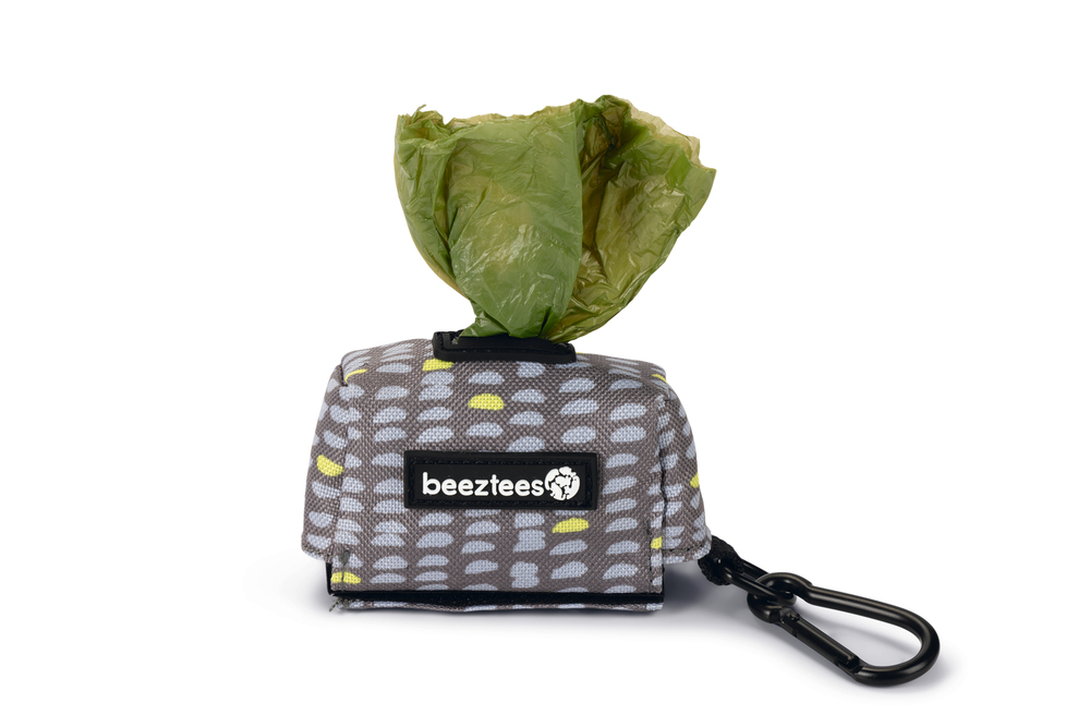 Beeztees Köpek Dışkı Toplama Poşeti Taşıma Çantası, Gri, 7,5x3,5x4cm - 1