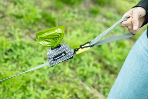 Beeztees Köpek Dışkı Toplama Poşeti Taşıma Çantası, Gri, 7,5x3,5x4cm - 5