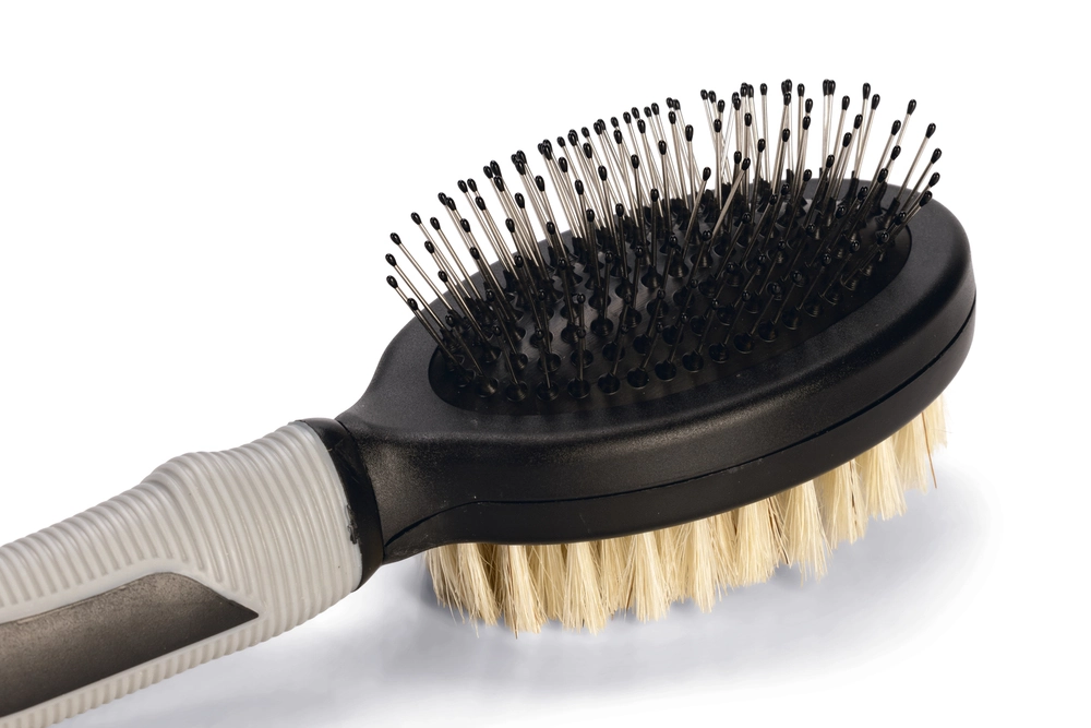 Beeztees Köpek Fırçası ve Tarağı, Çift Taraflı, L, Siyah Gri, 22,5cm, 22,5x6,5x7,5cm - 5