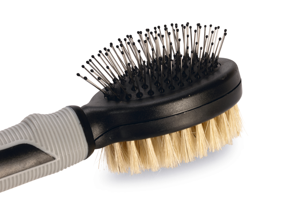 Beeztees Köpek Fırçası ve Tarağı, Çift Taraflı, SM, Siyah Gri, 21cm, 21x6x6cm - 4