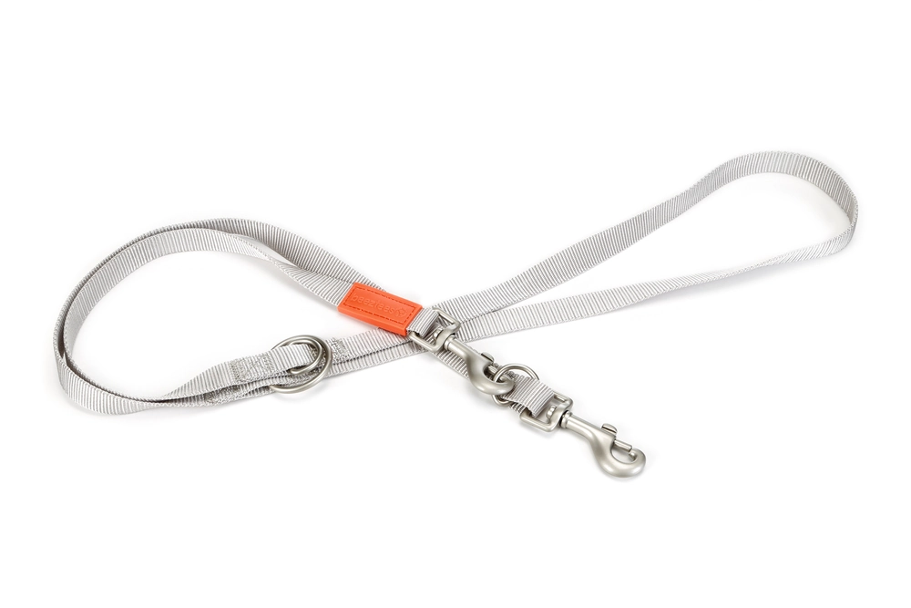 Beeztees Köpek Gezdirme Kayışı, Açık Gri, 120cm, 20mm - 4