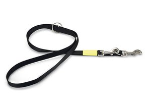 Beeztees Köpek Gezdirme Kayışı, Siyah, 200cm, 20mm