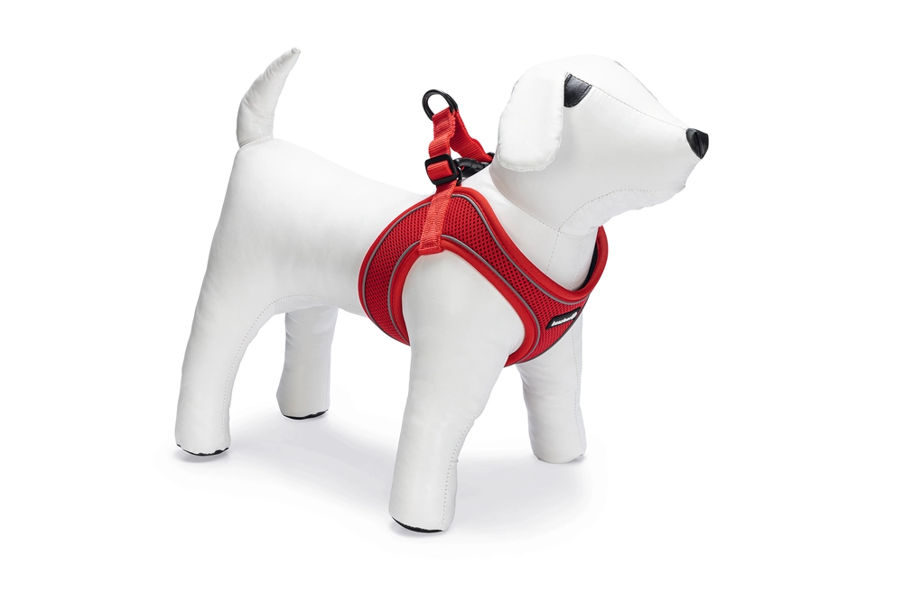 Beeztees Köpek Göğüs Tasması, Neopren, Kırmızı, M, 41-46cm - 2