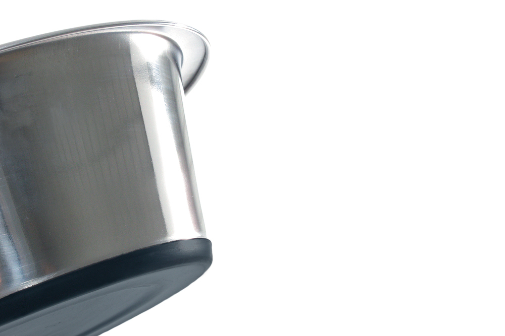 Beeztees Köpek Mama Su Kabı, Kaymaz Tabanlı, Paslanmaz Çelik, 25cm, 2,7L - 2