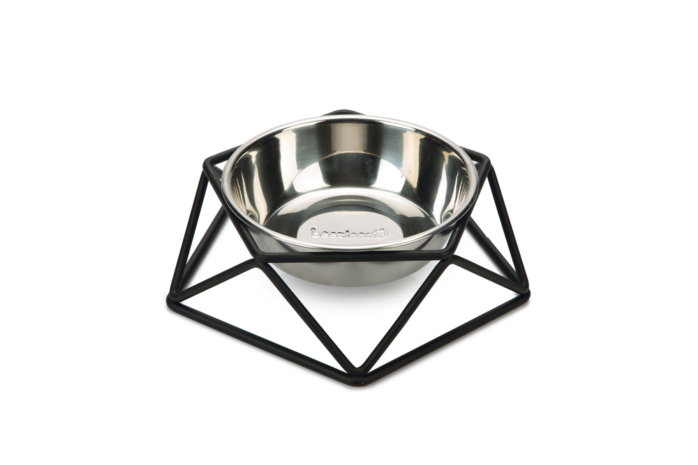 Beeztees Köpek Mama Su Kabı, Paslanmaz Çelik, 19cm, 350ml - 1